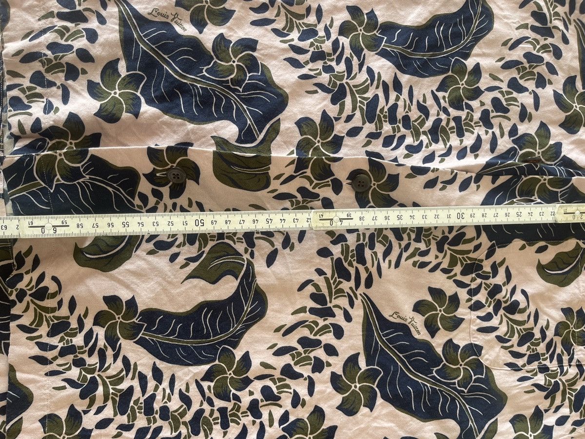 Louis Vuitton Louis Vuitton Leaf Short Sleeve Shirt Size US M / EU 48-50 / 2 - 9 Thumbnail