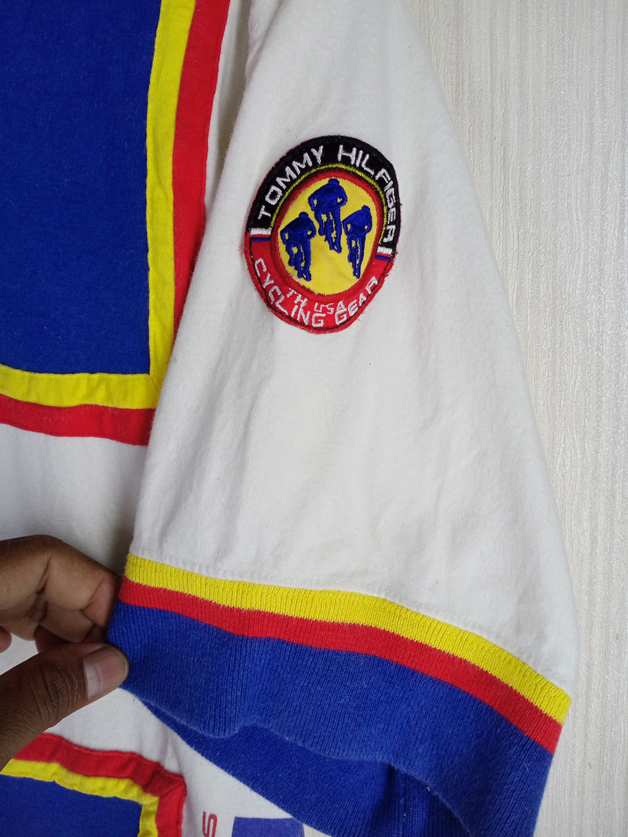 Tommy Hilfiger Rare Vintage 90s Tommy Hilfiger Cycling Gear Rcing Shirt Size US M / EU 48-50 / 2 - 4 Thumbnail