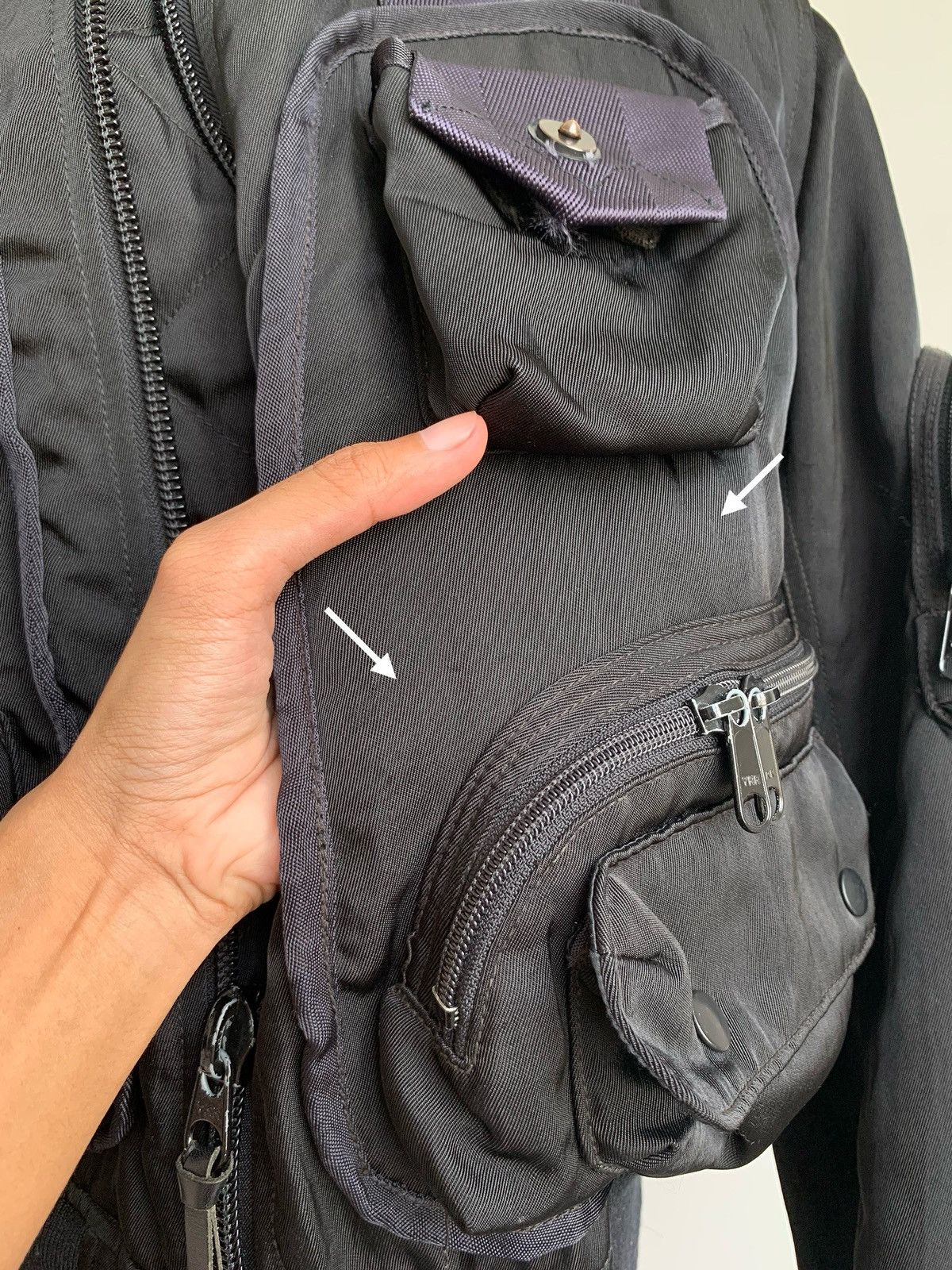 Issey Miyake AW1996 Issey Miyake Men Parachute Cargo Jacket Size US M / EU 48-50 / 2 - 17 Thumbnail