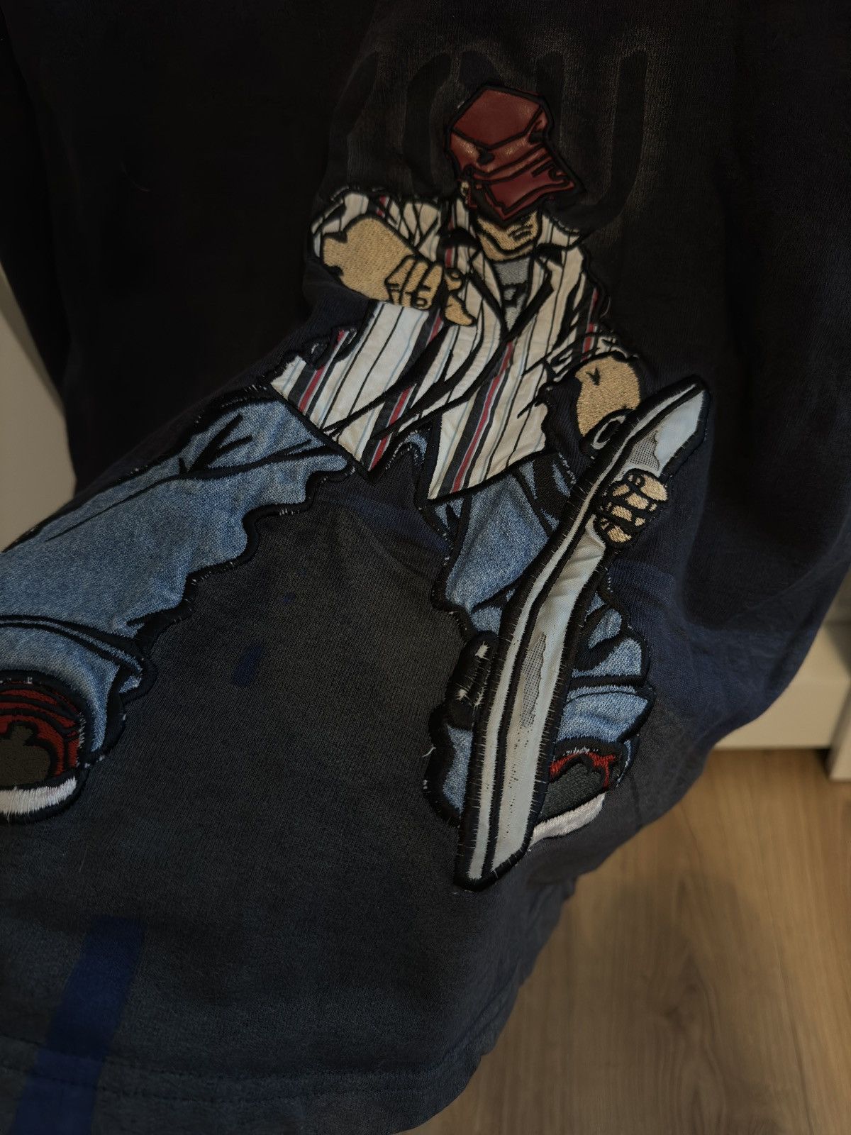 Vintage Bad + Mad hardwear skateboarding sweatshirt 90s vintage Size US S / EU 44-46 / 1 - 3 Thumbnail