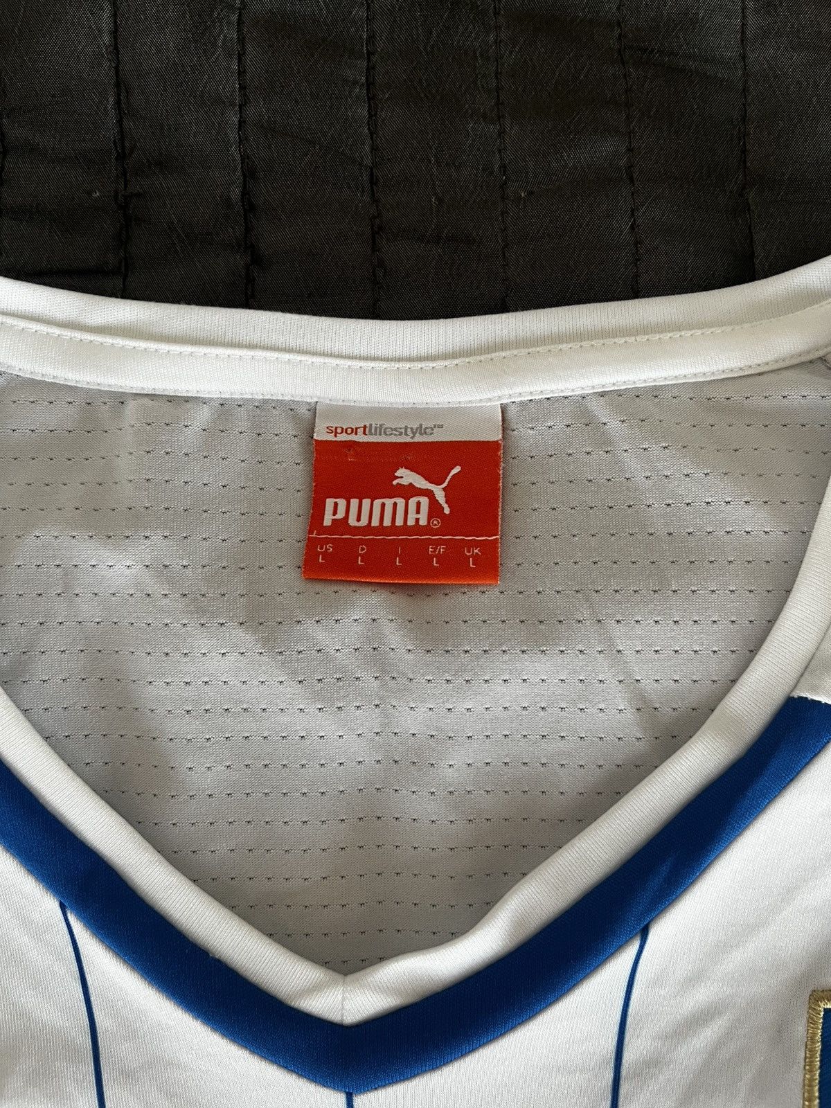 Puma PUMA ITALY National Team Italia 2014 2015 Away Jersey TShirt Size US L / EU 52-54 / 3 - 4 Thumbnail