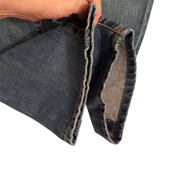 Loft Ann Taylor Loft Size 8 Jeans Boyfriend Distressed Blue Denim Size 30" / US 8 / IT 44 - 6 Thumbnail