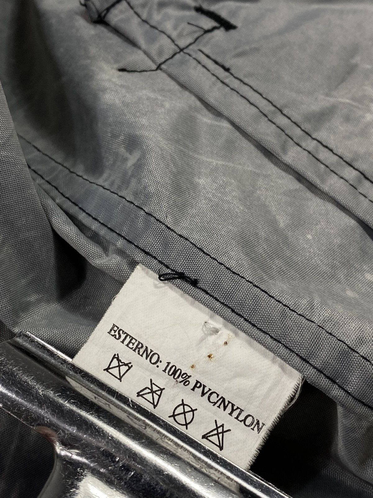 LASTDROP🔥 Vintage 90s Valentino Rubber Jacket Nylon Raincoat