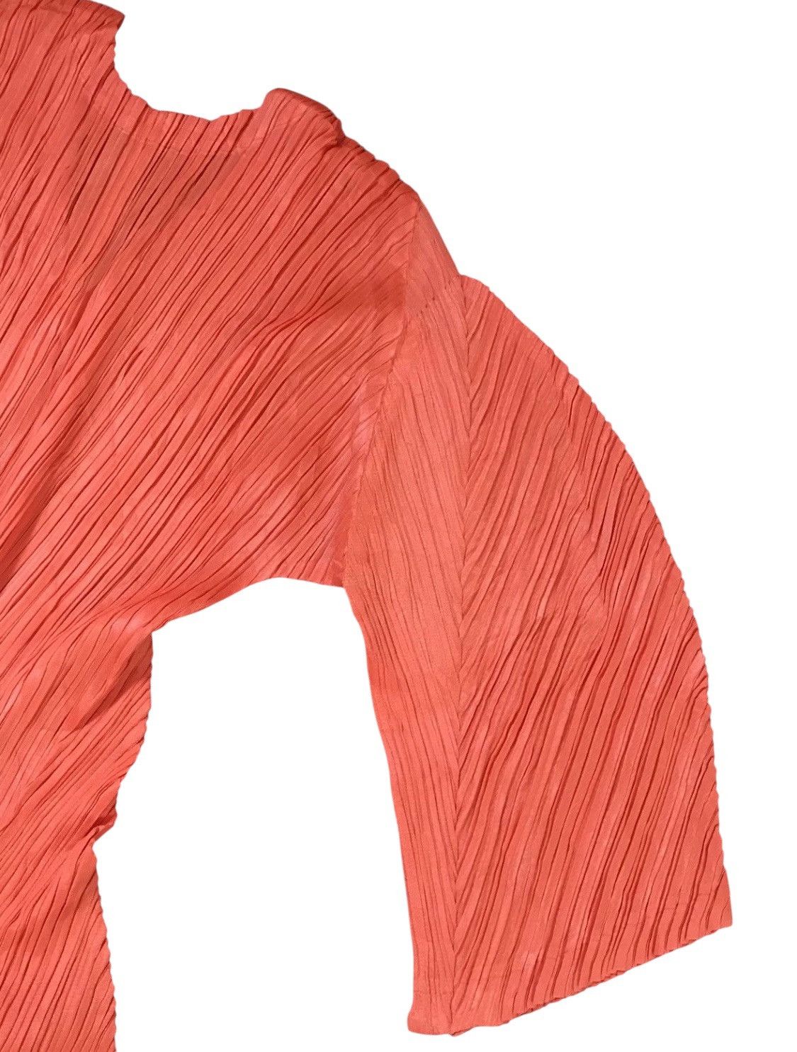 Pleats Please Issey Miyake Vintage Issey miyake pleats please orange long tee Size S / US 4 / IT 40 - 3 Thumbnail