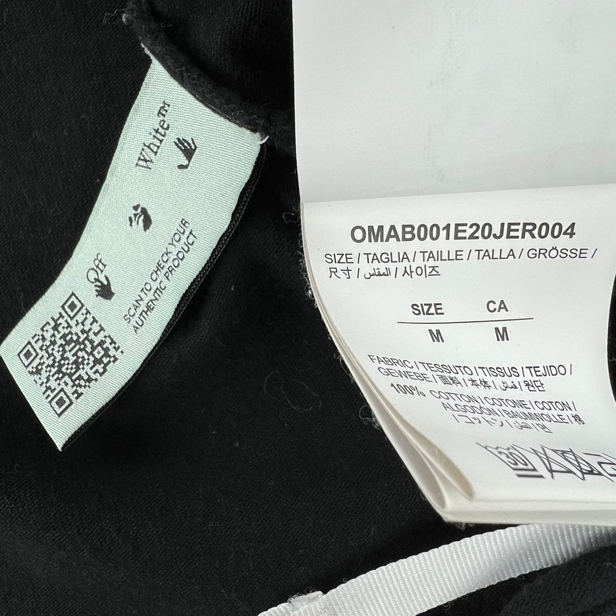 Off-White Off-White Stencil Arrows Black Long Sleeve T Shirt Size US M / EU 48-50 / 2 - 5 Thumbnail