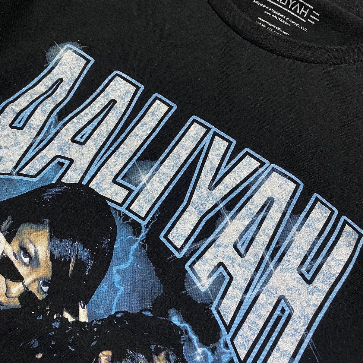 Band Tees Vintage AALIYAH Big Graphic Sexy logo band tee Size US M / EU 48-50 / 2 - 4 Thumbnail