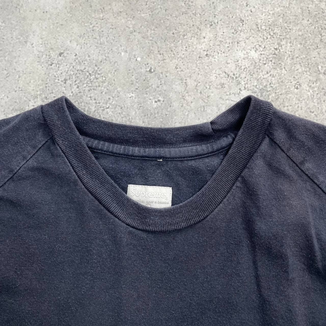 Supreme Supreme Raglan Short Sleeve T Shirt Faded Blue Size L Size US L / EU 52-54 / 3 - 5 Thumbnail
