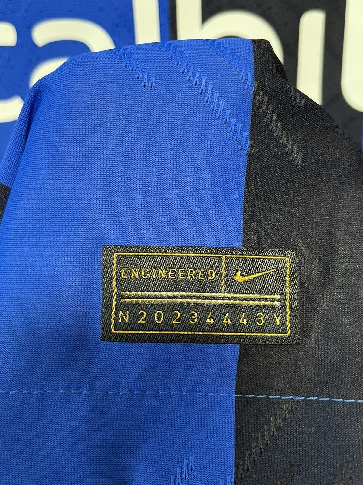 Nike AUTHENTIC Inter Milan 2022 2023 home soccer kit jersey Size US L / EU 52-54 / 3 - 6 Thumbnail