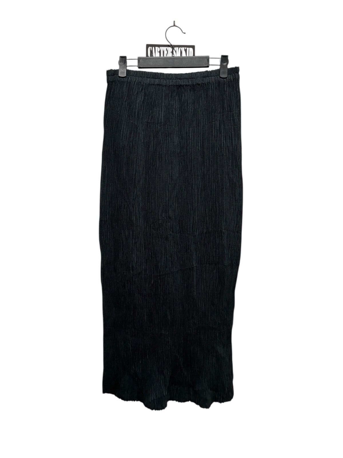 Hiroko Koshino Homme Hiroko Koshino Homme Pleated Midi Skirt Size ONE SIZE - 1 Thumbnail