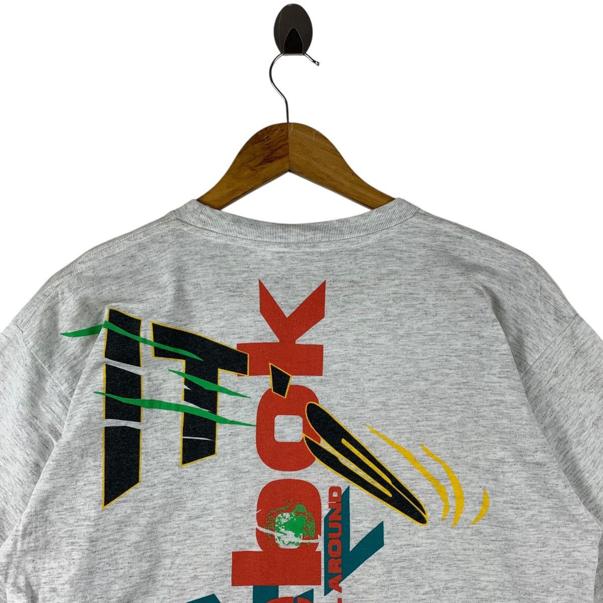 Reebok Vintage REEBOK where planet reebok Big printed spellout tee Size US M / EU 48-50 / 2 - 10 Thumbnail