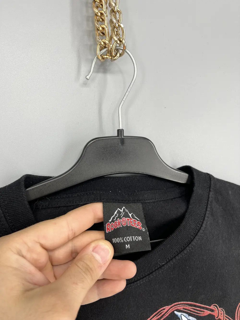 Band Tees Vintage 90s Metallica Birmingham England Concert TShirt Size US M / EU 48-50 / 2 - 7 Thumbnail