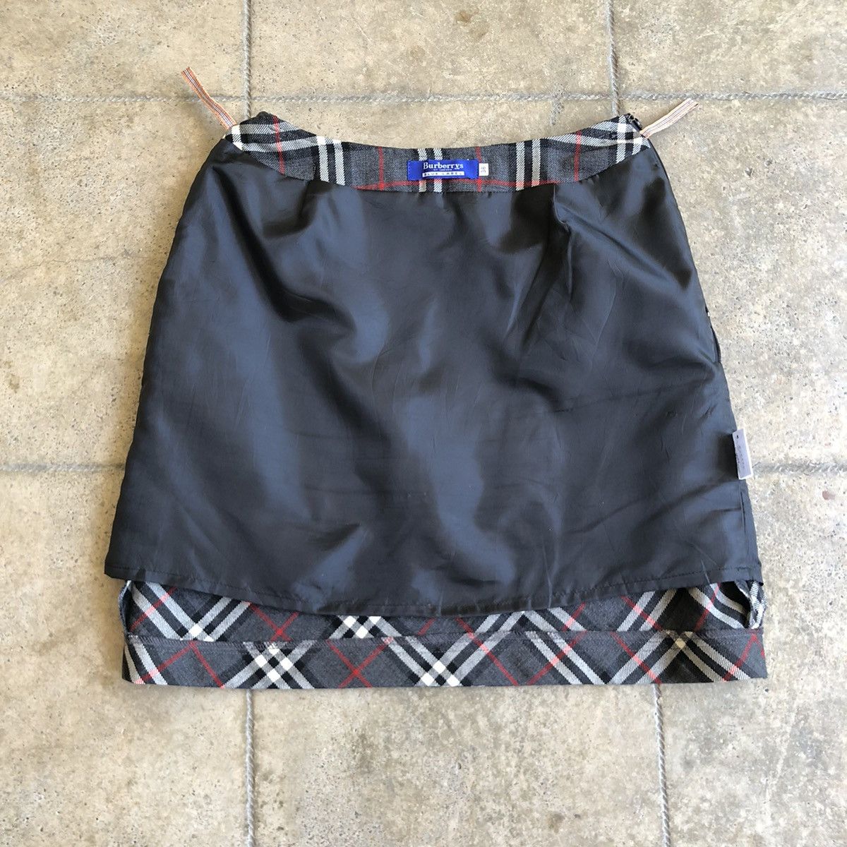 Burberry Burberrys Blue Label Tartan Wool Skirt ( Japan Exclusive ) Size 25" / US 0 / IT 36 - 6 Thumbnail