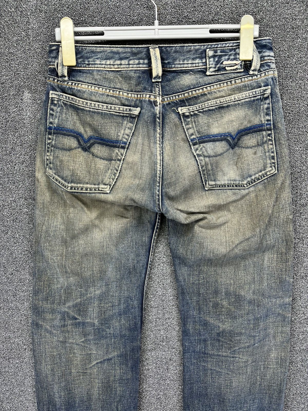 Diesel Vintage 90s Diesel Rare Punk Jeans Denim Pants Size US 29 - 5 Thumbnail