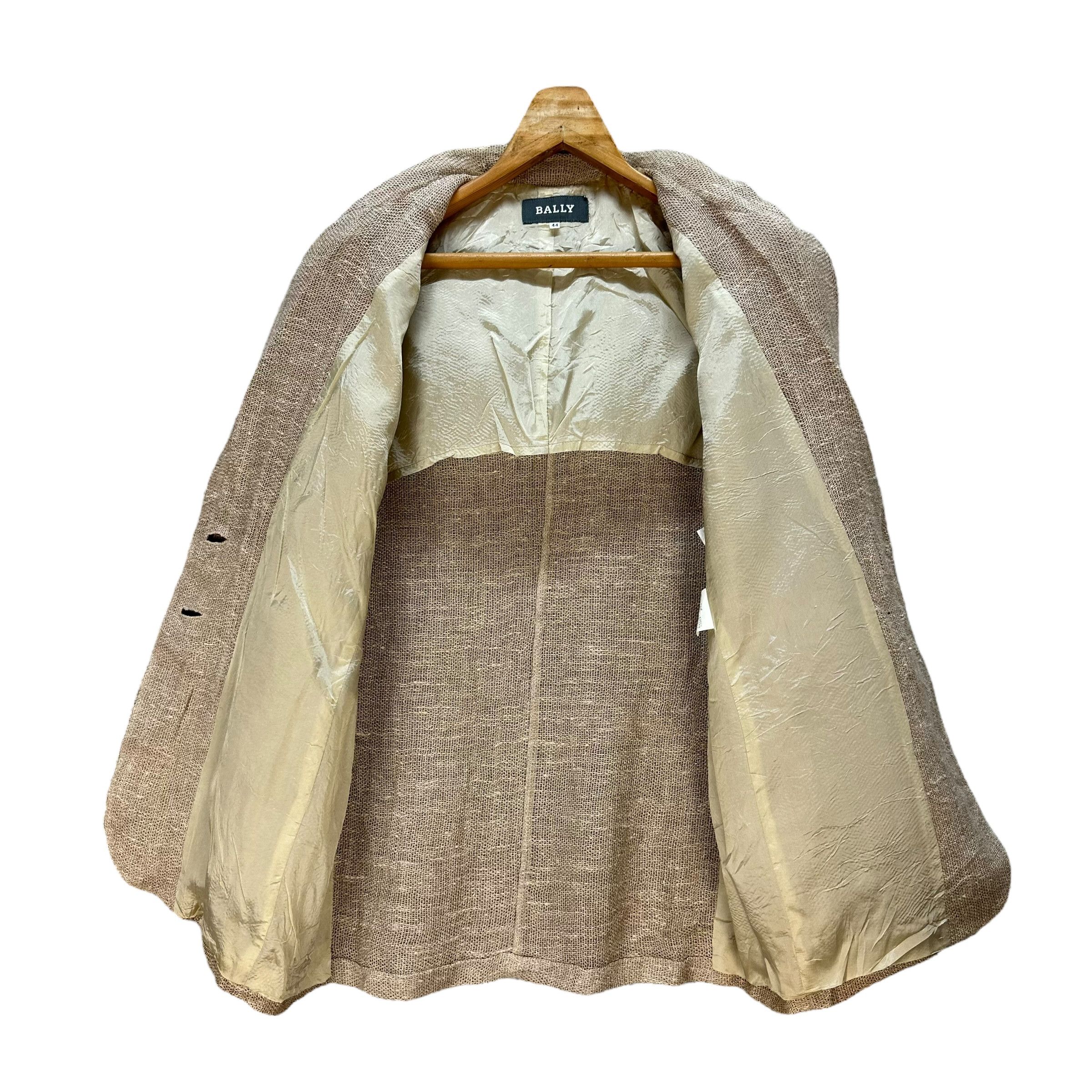 Bally BALLY Italy Mesh Fish Net Blazers Casual Jacket #A43-0979 Size M / US 6-8 / IT 42-44 - 6 Thumbnail