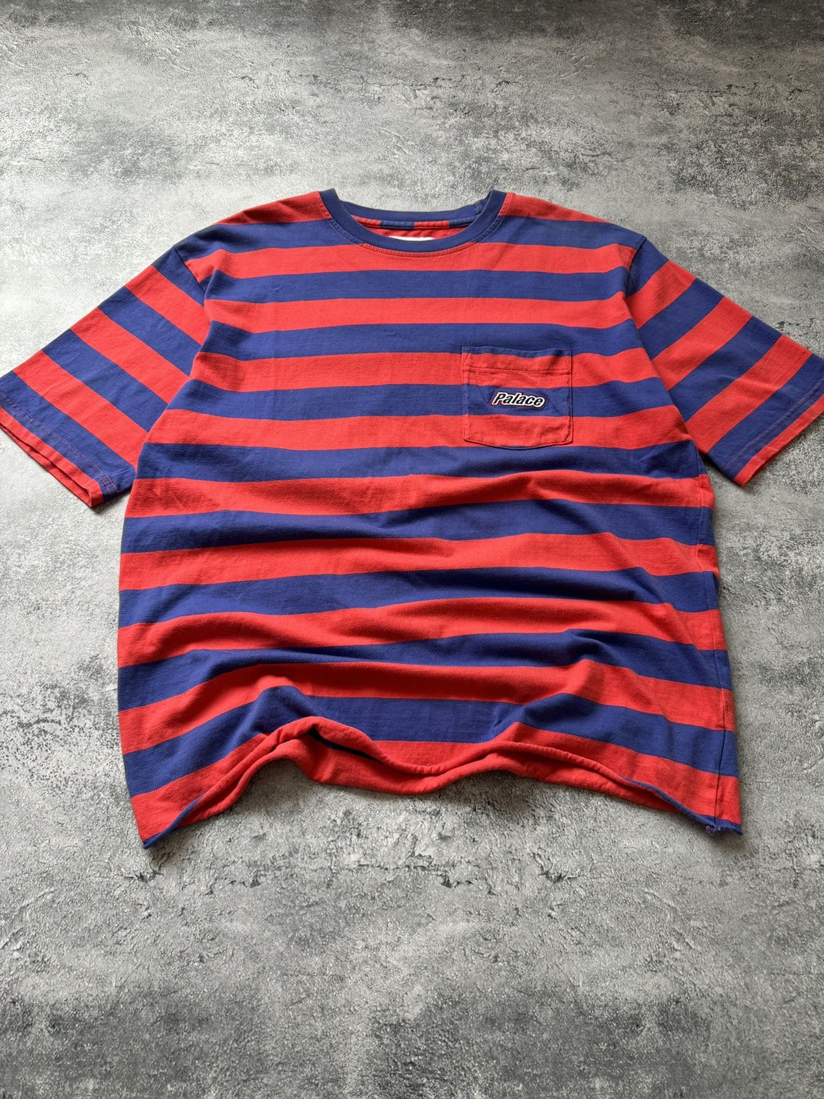 Palace Palace Block Stripe T-Shirt size L Size US L / EU 52-54 / 3 - 4 Thumbnail