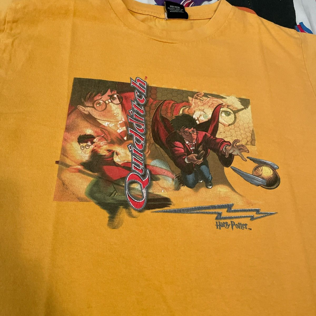 Vintage Vintage 2001 Harry Potter Anime Quidditch Official Tee Size US M / EU 48-50 / 2 - 3 Thumbnail