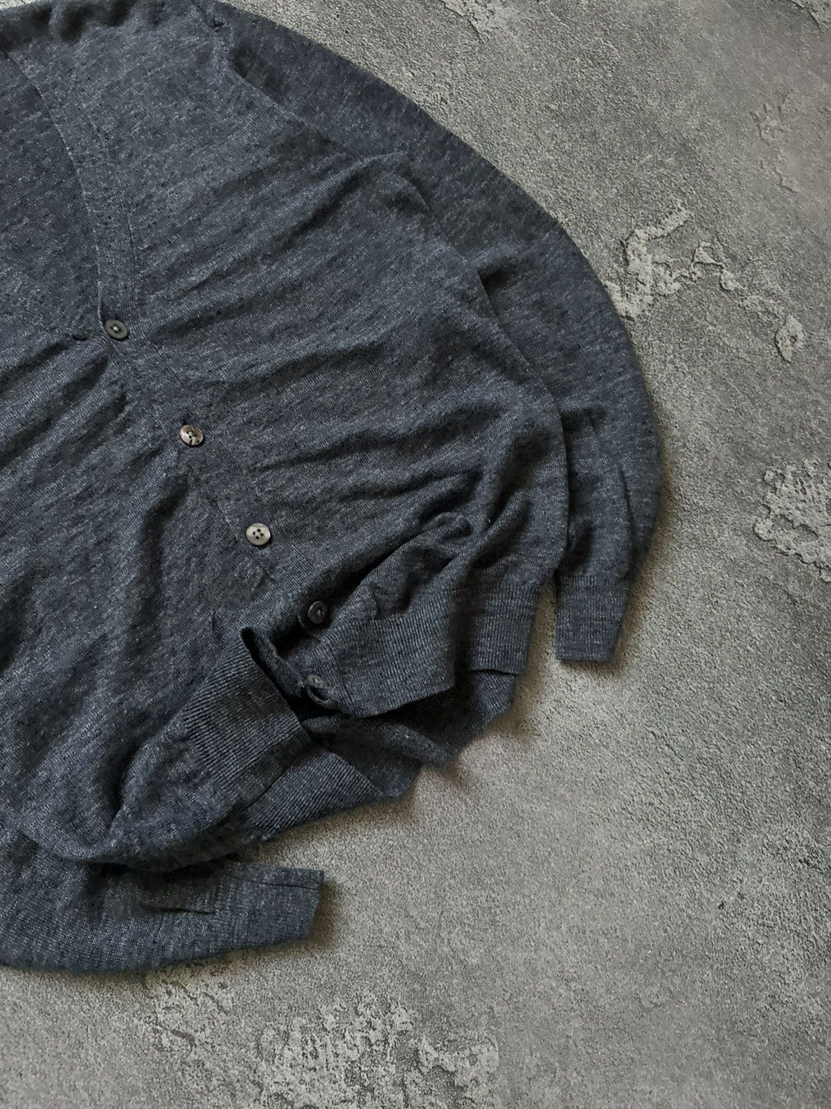 Designer × Suitsupply Suitsupply S linen button up cardigan sweater knitwear Size US S / EU 44-46 / 1 - 3 Thumbnail