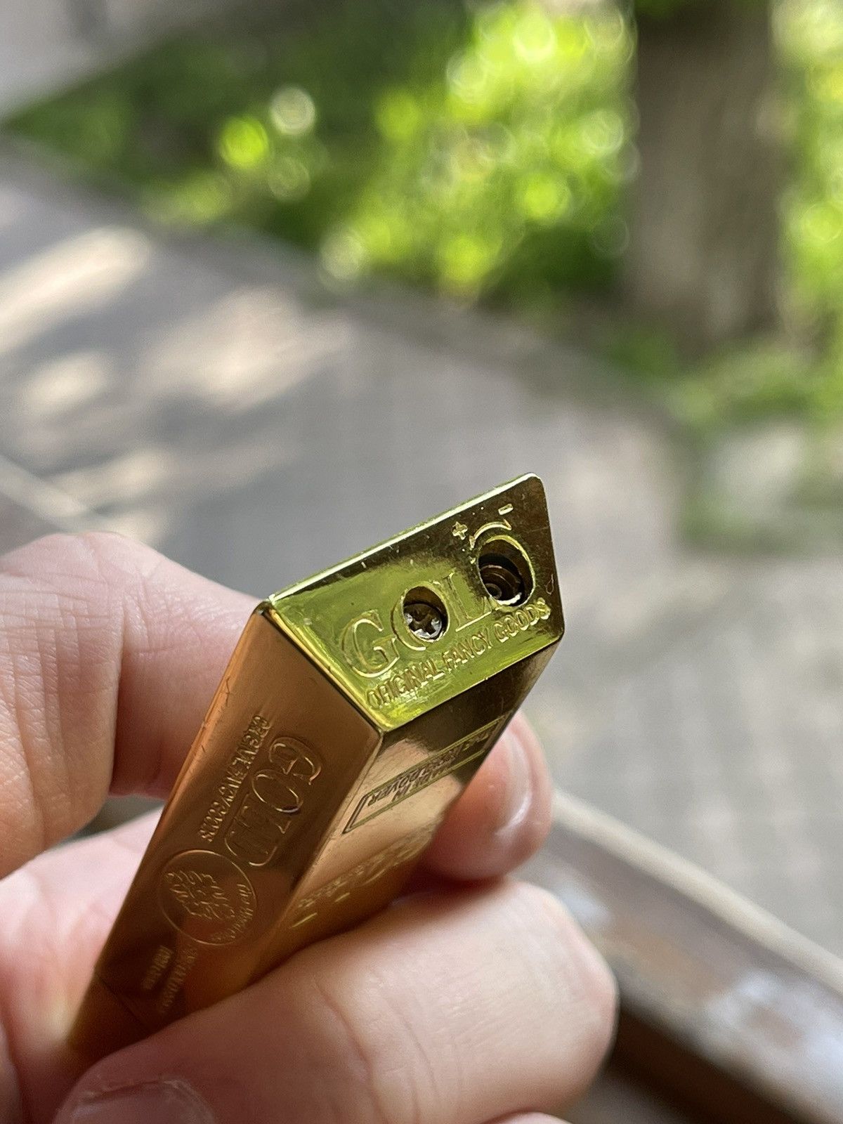 Vintage Vintage yellow *gold* lighter 00s streetwear Size ONE SIZE - 4 Thumbnail