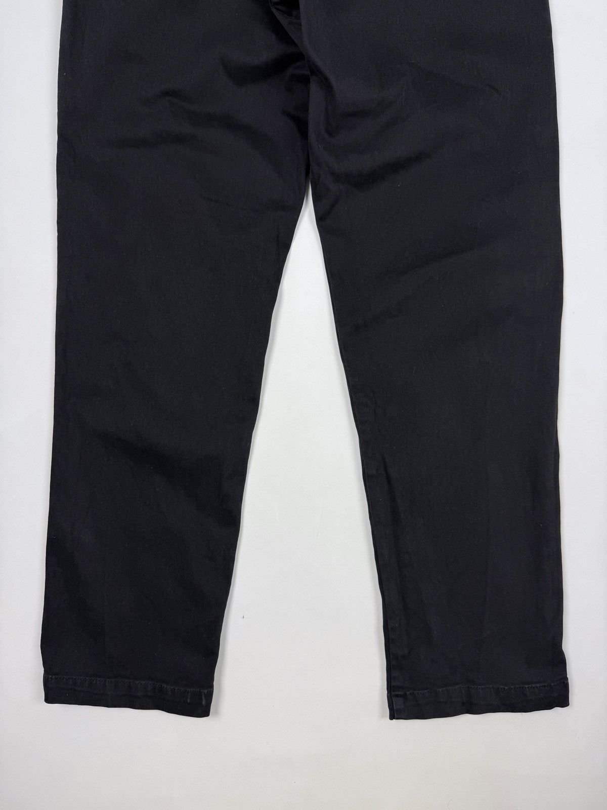 Other White Sand Italy Black Cotton Belted Chino Pants 52 Size US 36 / EU 52 - 7 Thumbnail
