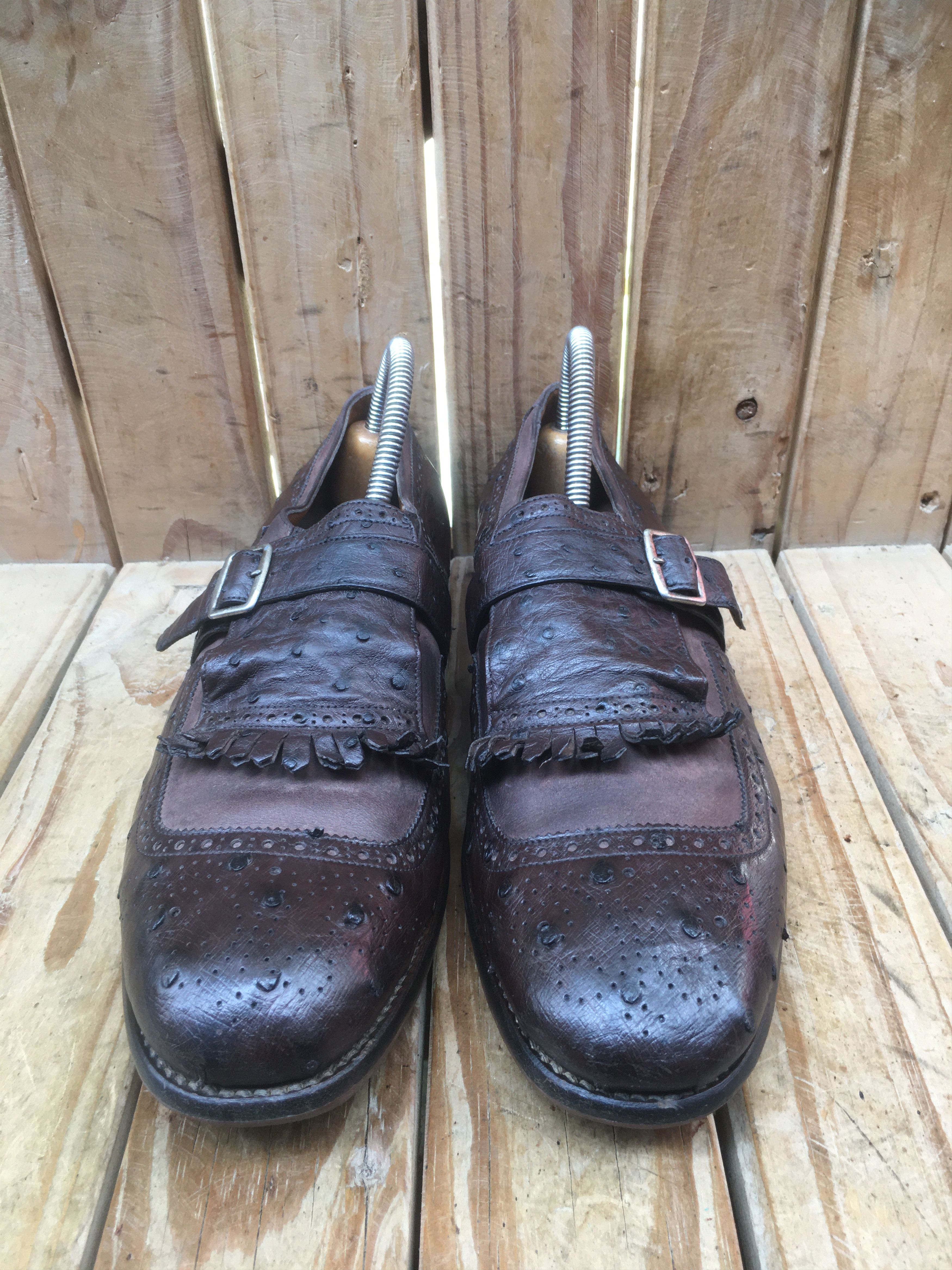 Church's church's 'Shanghai' Monk strap dress shoes UK 6AAA Size US 7 / EU 40 - 3 Thumbnail