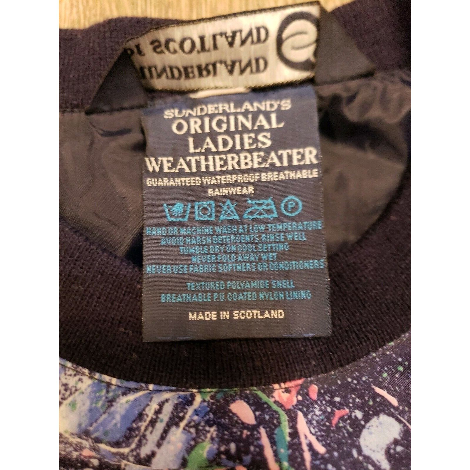 Vintage Sunderland Golf Jacket Womens Sz L Scotland Pullover Weather Size L / US 10 / IT 46 - 10 Thumbnail