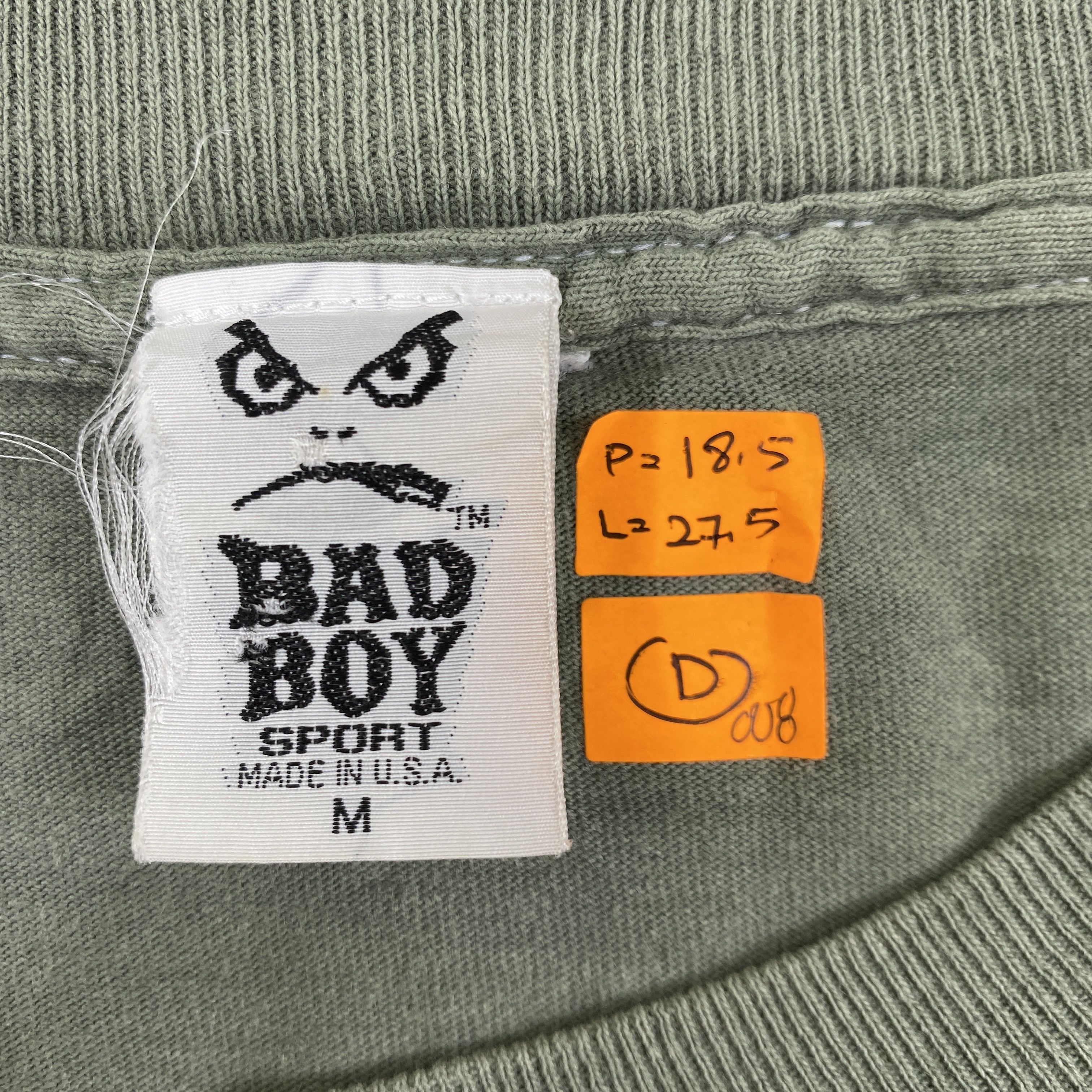 Vintage Vintage BADBOY T-Shirt Big Logo -D008 Size US M / EU 48-50 / 2 - 3 Thumbnail