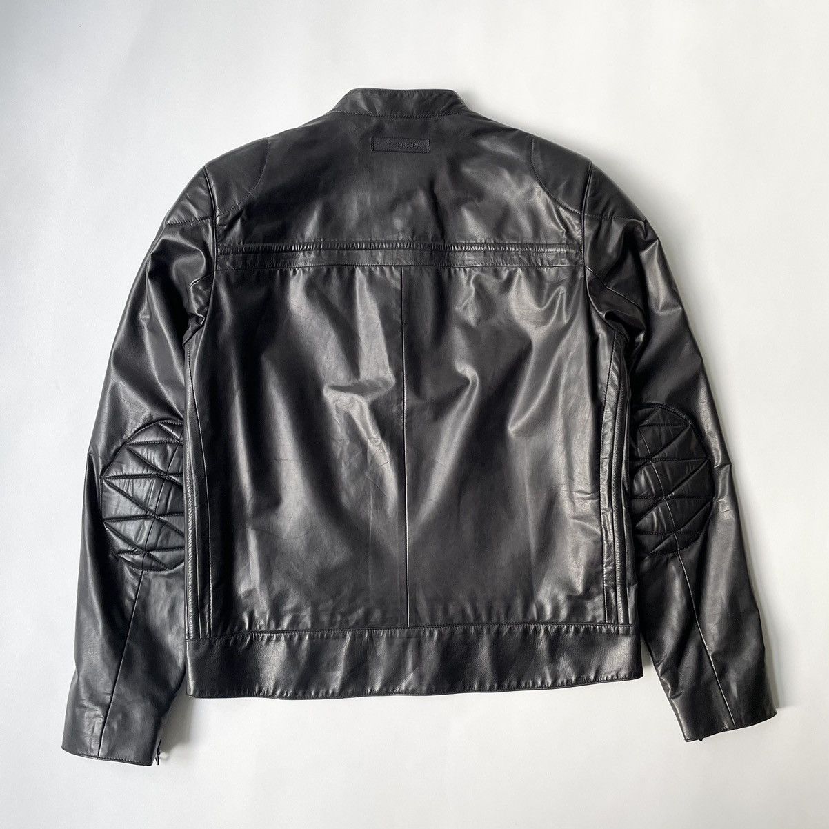 Prada S/S 07 Leather Motorcycle Jacket Size US M / EU 48-50 / 2 - 18 Thumbnail
