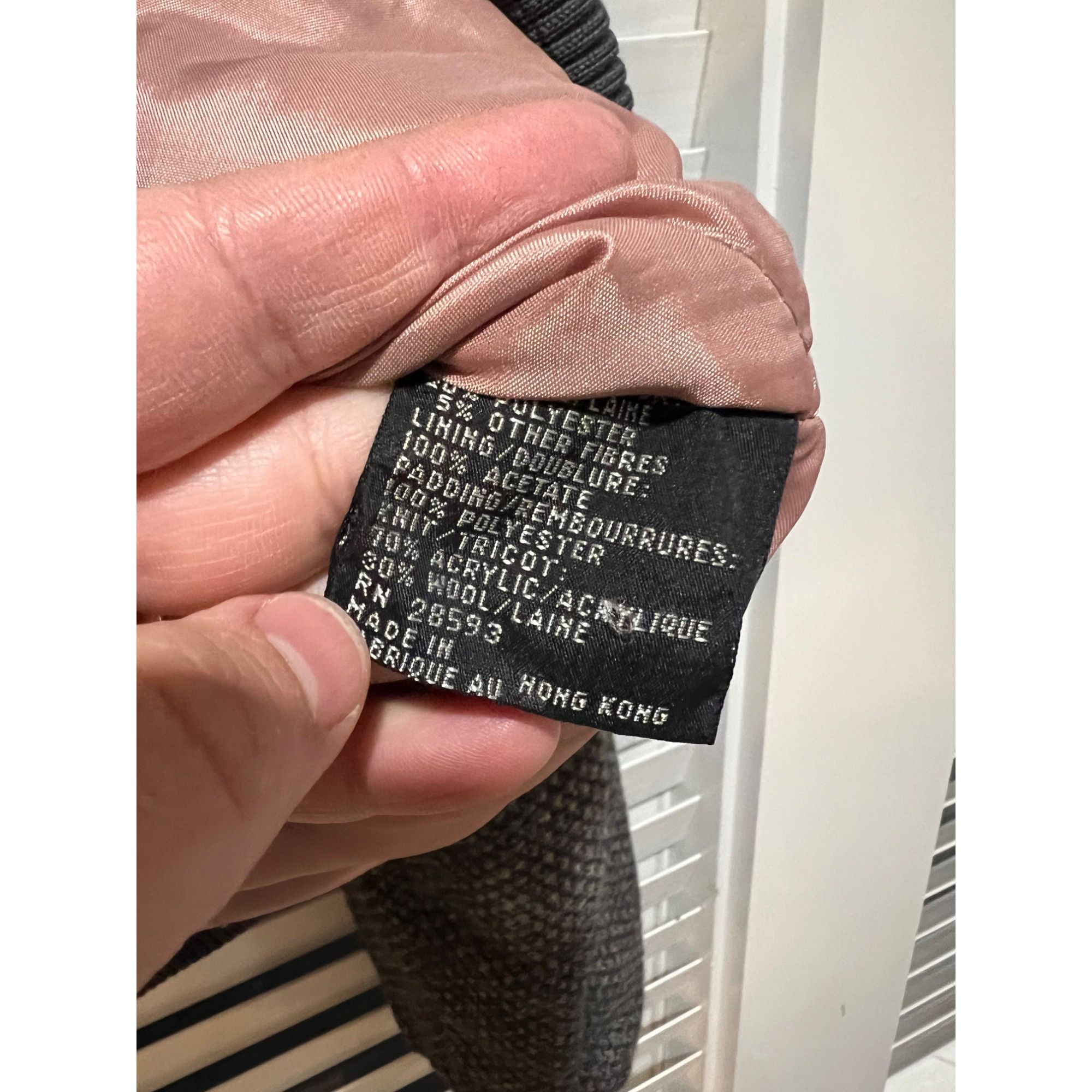 Members Only Vintage Members Only Wool Blend Mens Jacket - Size 46 / L Size US L / EU 52-54 / 3 - 3 Thumbnail