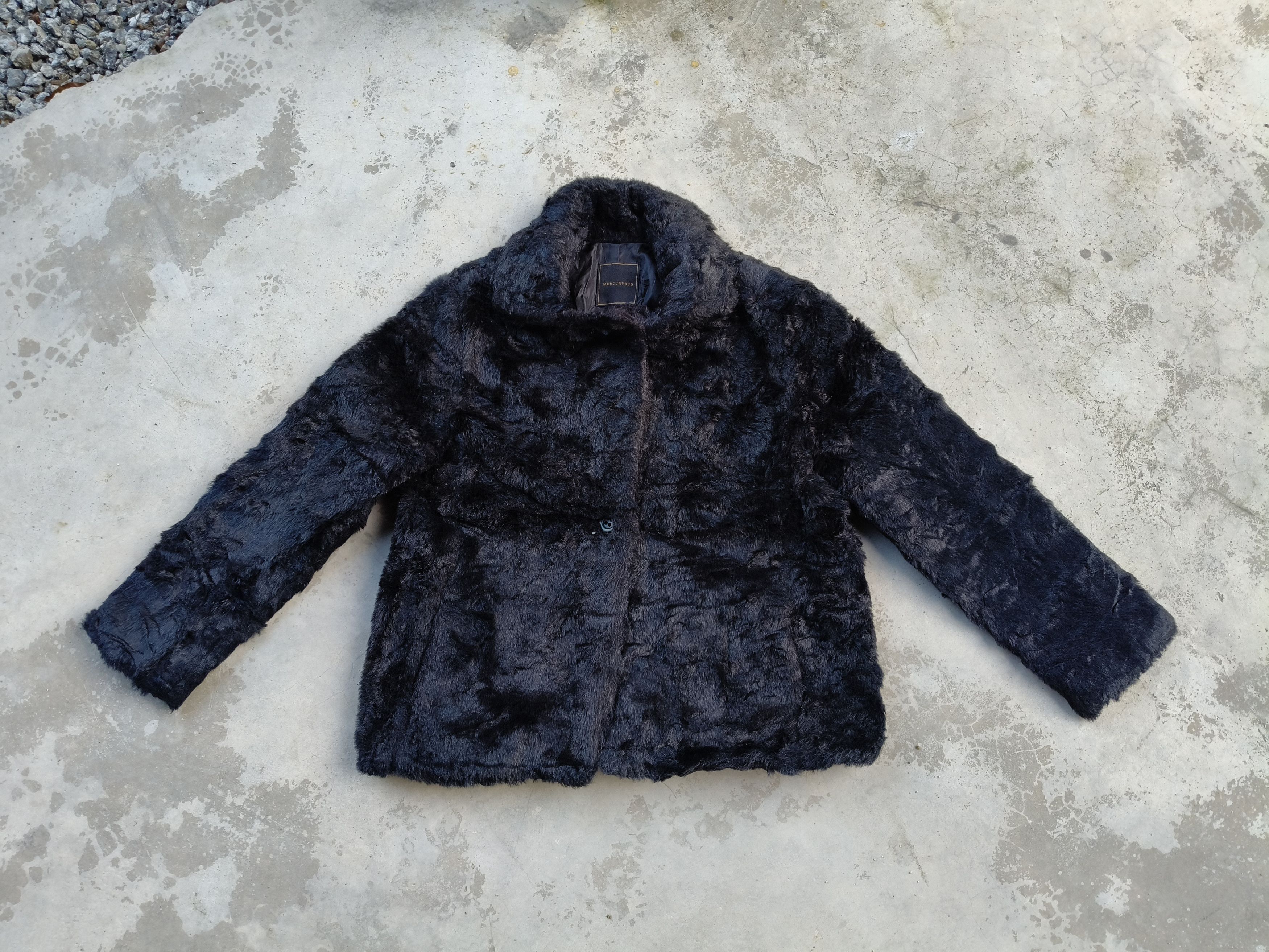 Japanese Brand Mercuryduo Faux Fur Jacket Size M / US 6-8 / IT 42-44 - 3 Thumbnail