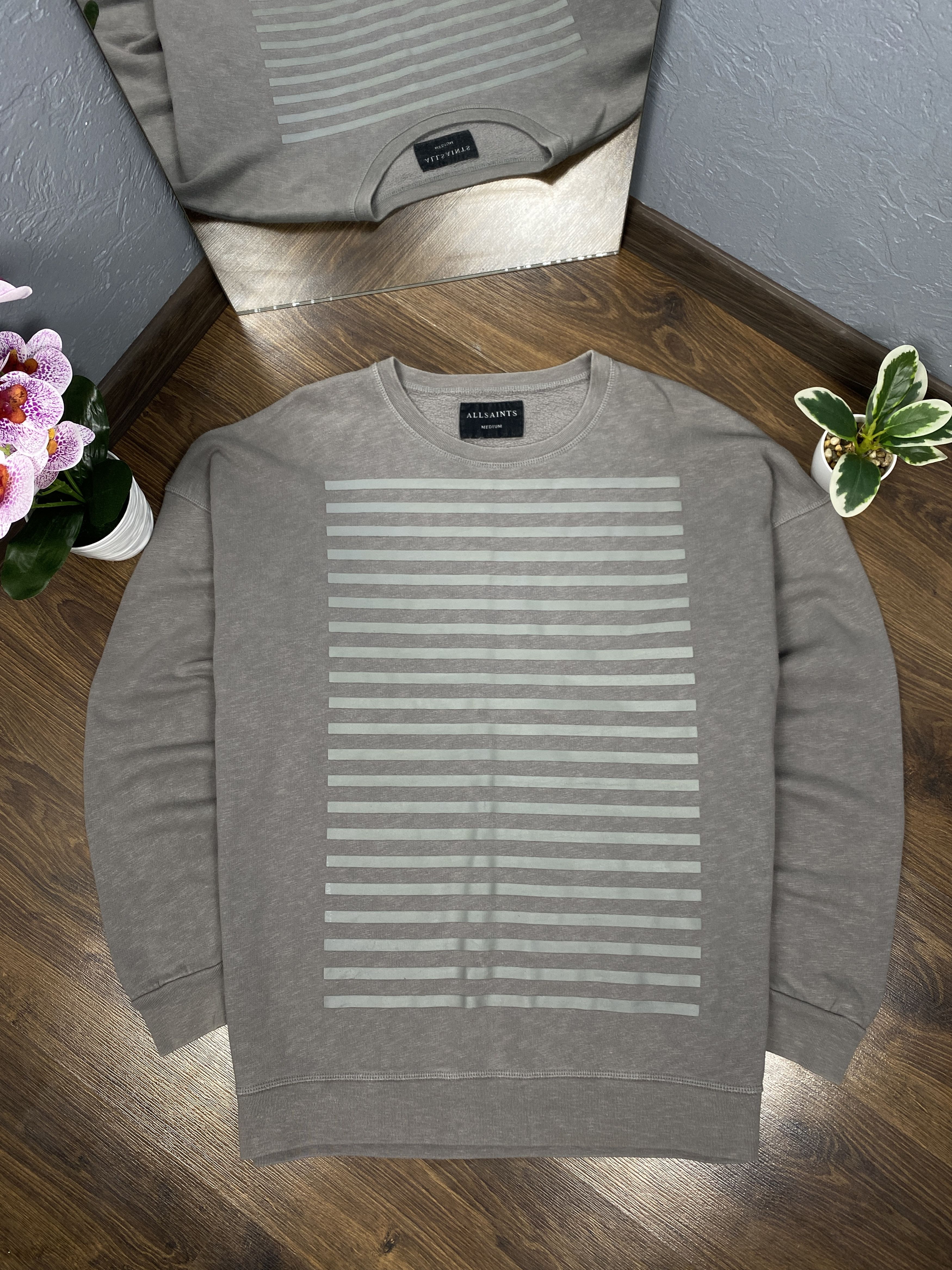 Allsaints Allsaints vintage Derelict crew neck sweatshirt y2k Size US M / EU 48-50 / 2 - 1 Thumbnail