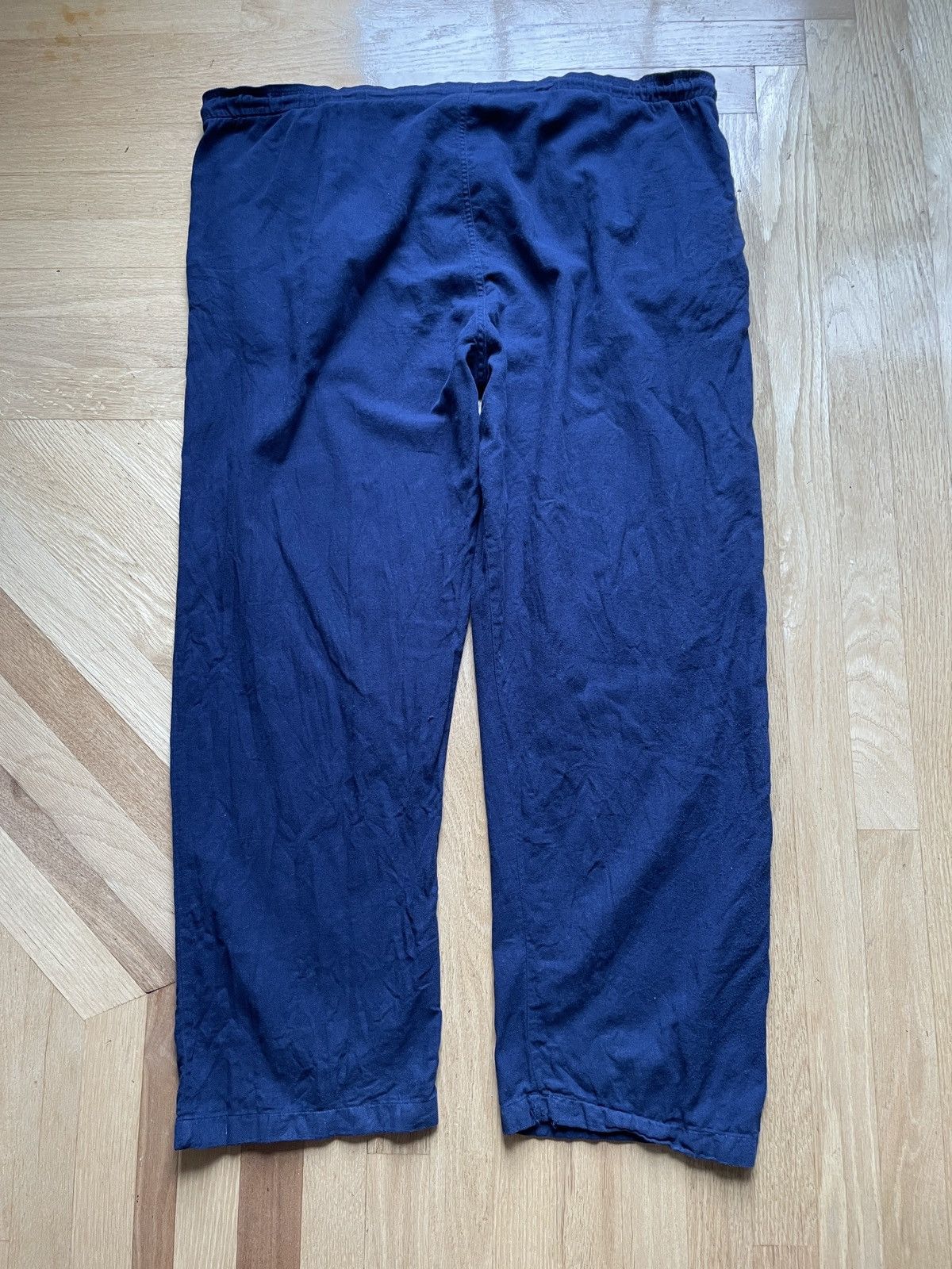 Polo Ralph Lauren Vintage 90s Polo Ralph Lauren Sleepwear Pants Baggy Navy XL Size US 36 / EU 52 - 3 Thumbnail
