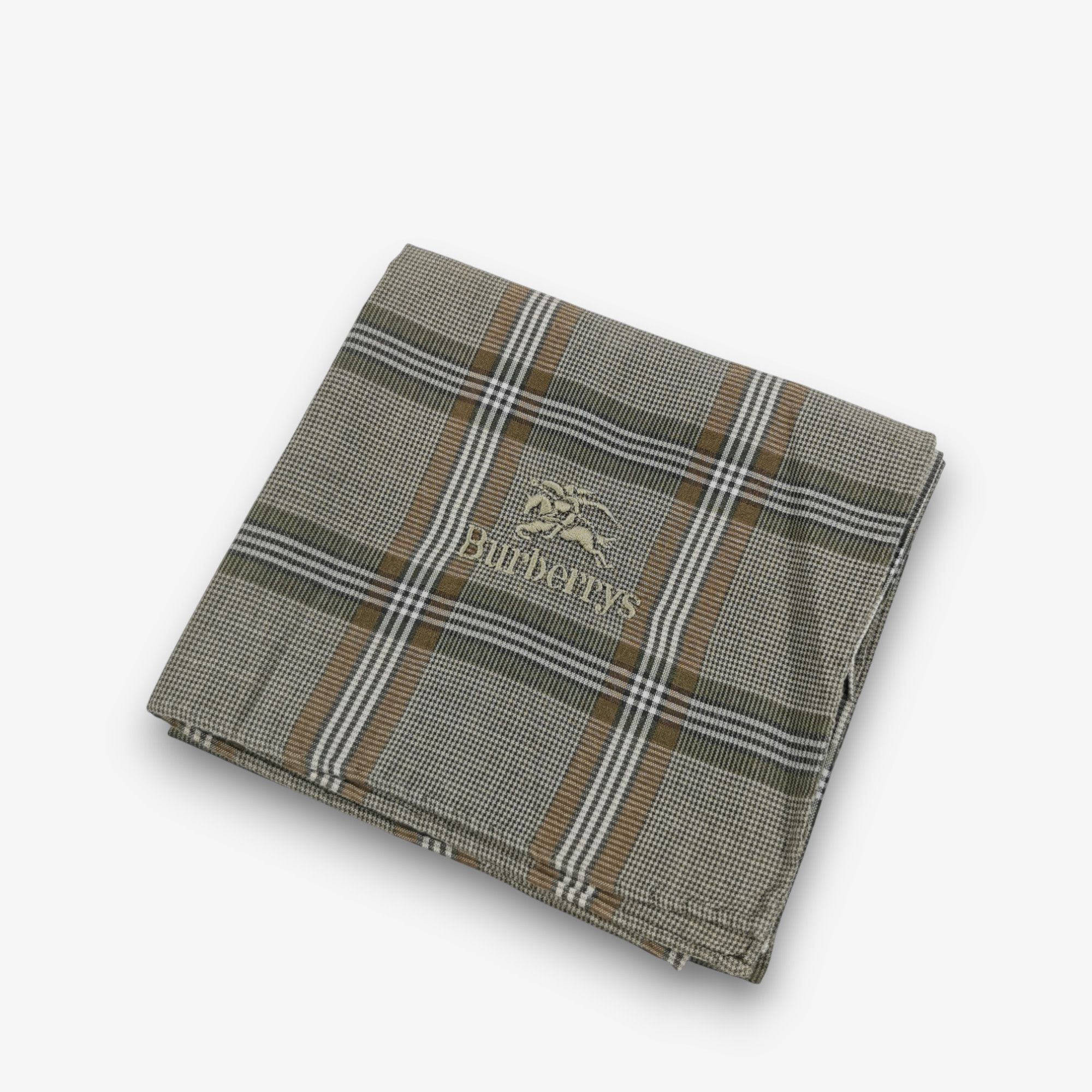 Burberry Vintage Burberry Handkerchief Bandana Neckerchief Size ONE SIZE - 4 Thumbnail