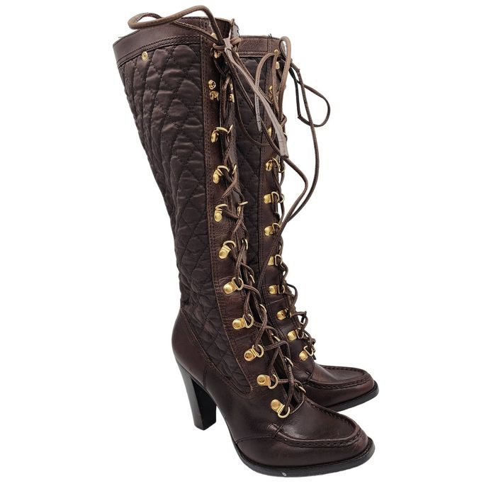 Mk best sale quilted boots