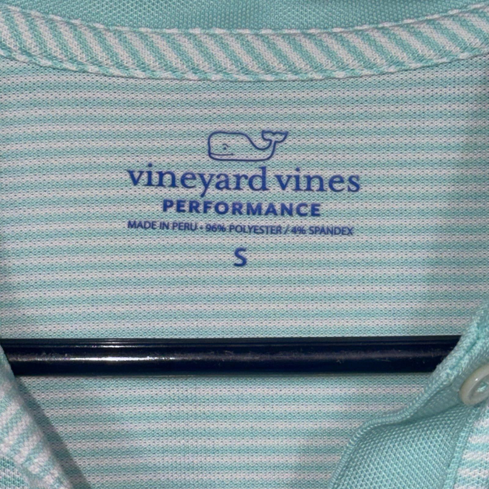 Vineyard Vines Vineyard Vines Women's Performance Polo Shirt - Size S Size S / US 4 / IT 40 - 3 Thumbnail