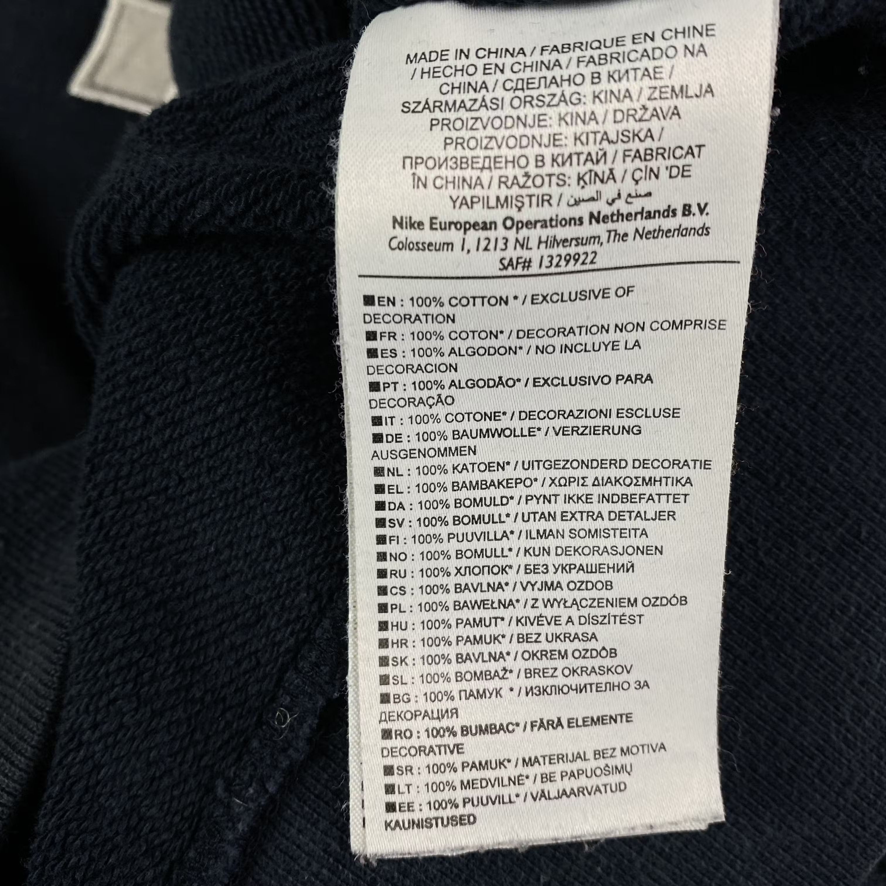 Nike × Vintage Mens Sweatshirt Nike Vintage Size L Size US L / EU 52-54 / 3 - 5 Thumbnail