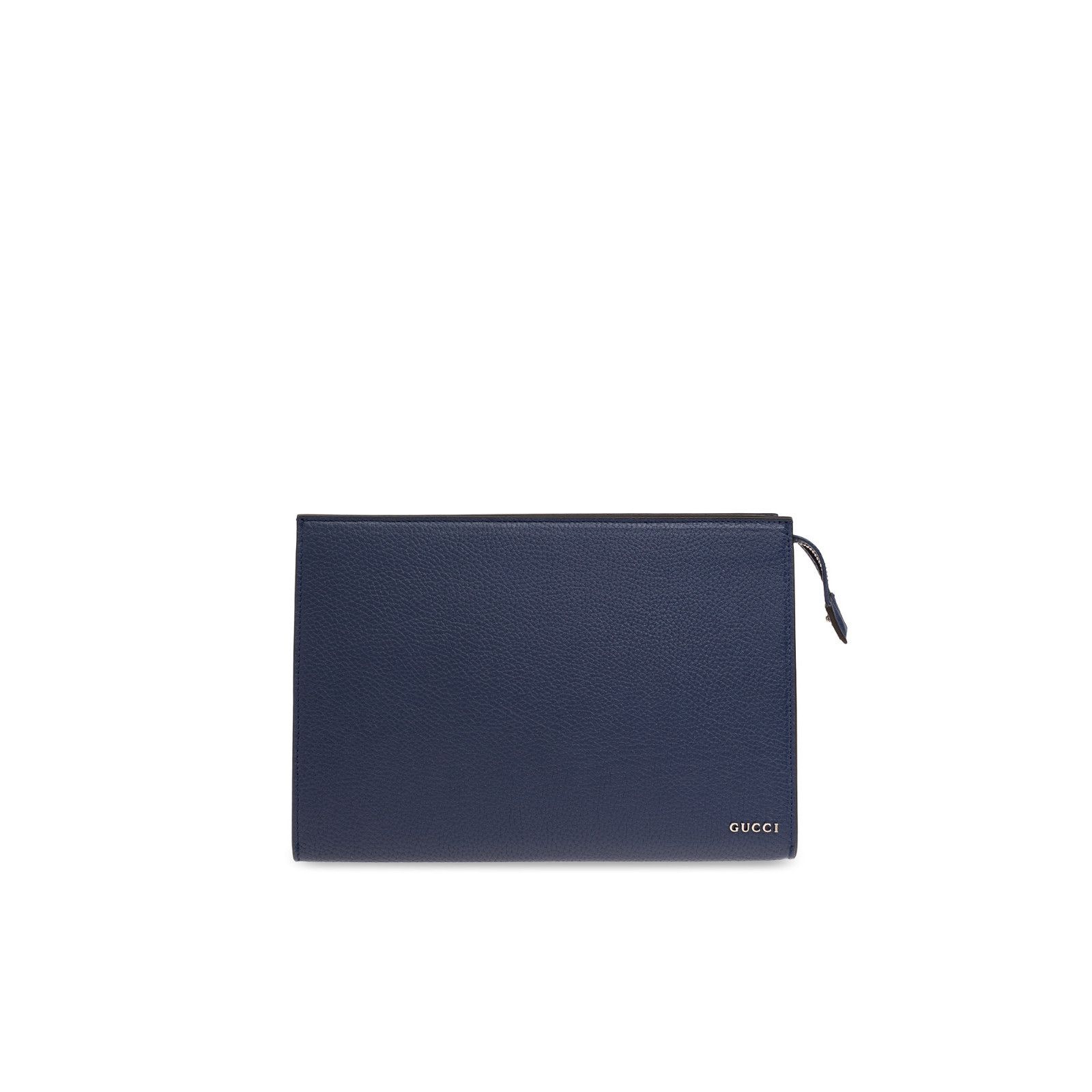 Gucci GUCCI Blue Leather Pouch New & Authentic Size ONE SIZE - 1 Thumbnail