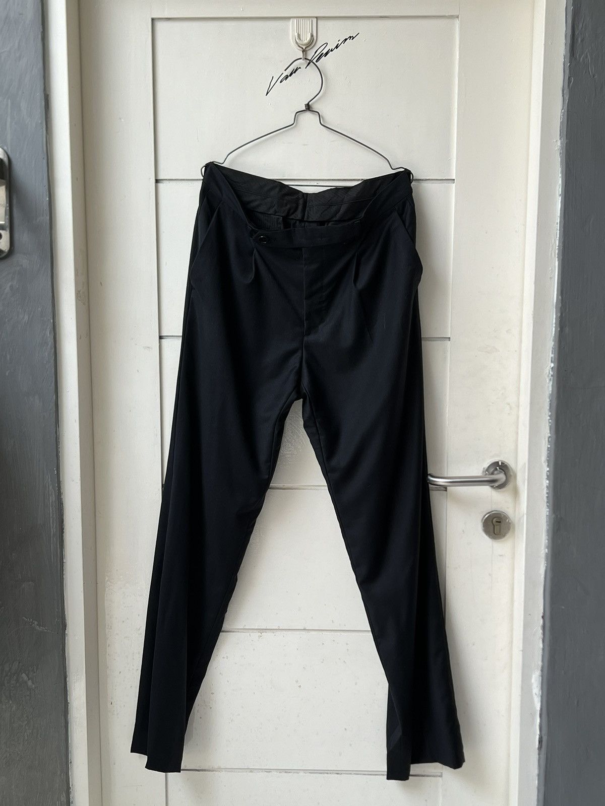 SOLID HOMME Wooyoungmi Black Pants