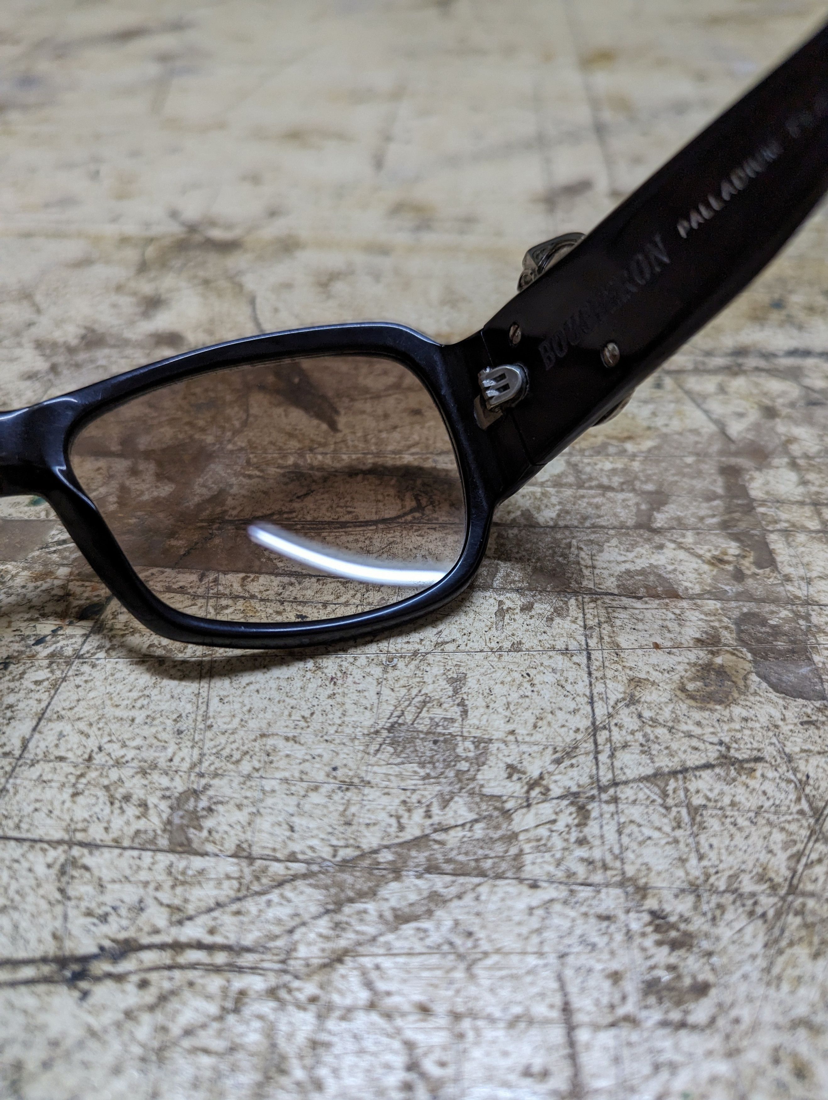 Designer Rare! 00s Boucheron Snake Logo Palladium Plated Sunglasses Size ONE SIZE - 10 Thumbnail
