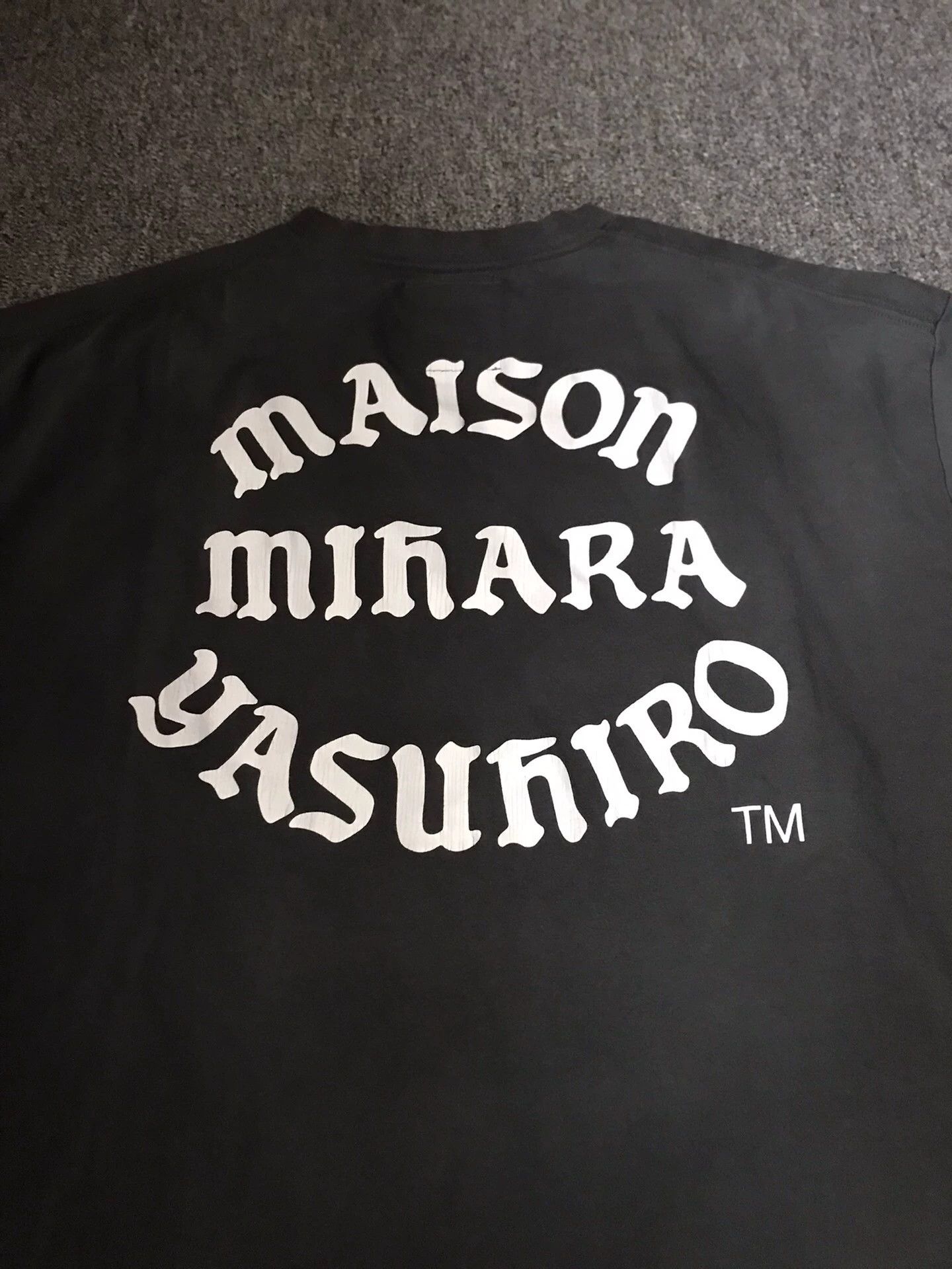 Maison MIHARA YASUHIRO MMY New 48 SS Tee Washed Distressed Graffiti Layered Size US M / EU 48-50 / 2 - 7 Thumbnail