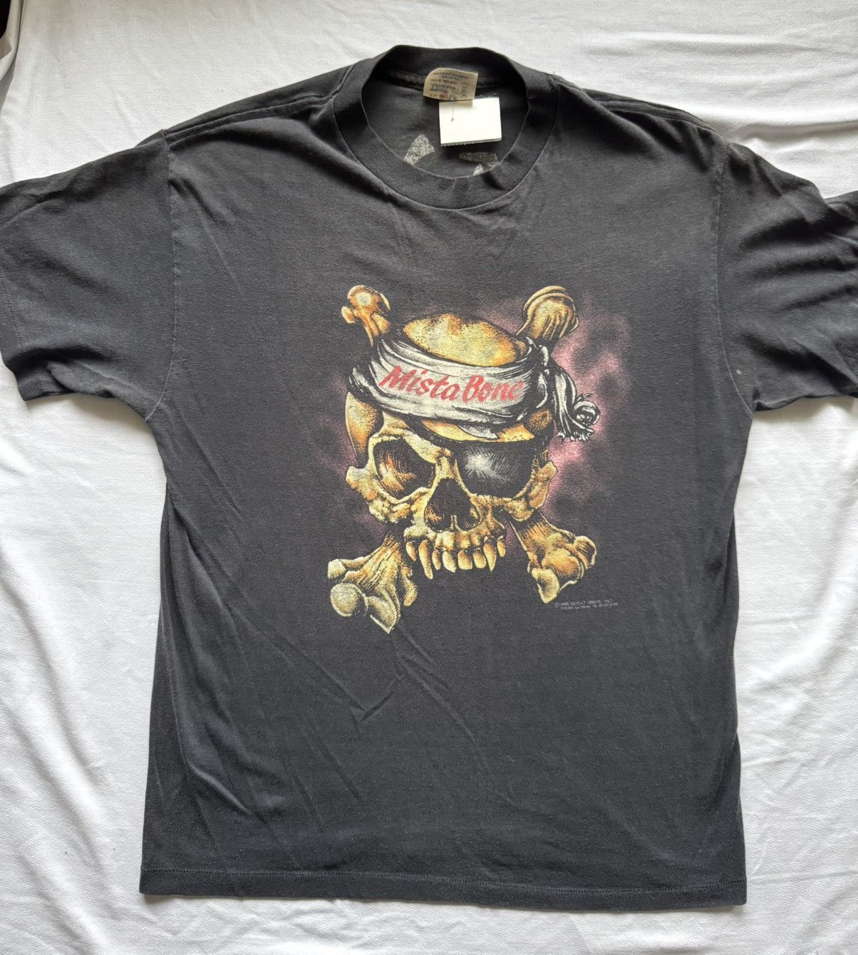 TEE JAYS 80s Great White Mista Bone Highway Hunter Tour rock shirt Size US M / EU 48-50 / 2 - 1 Thumbnail