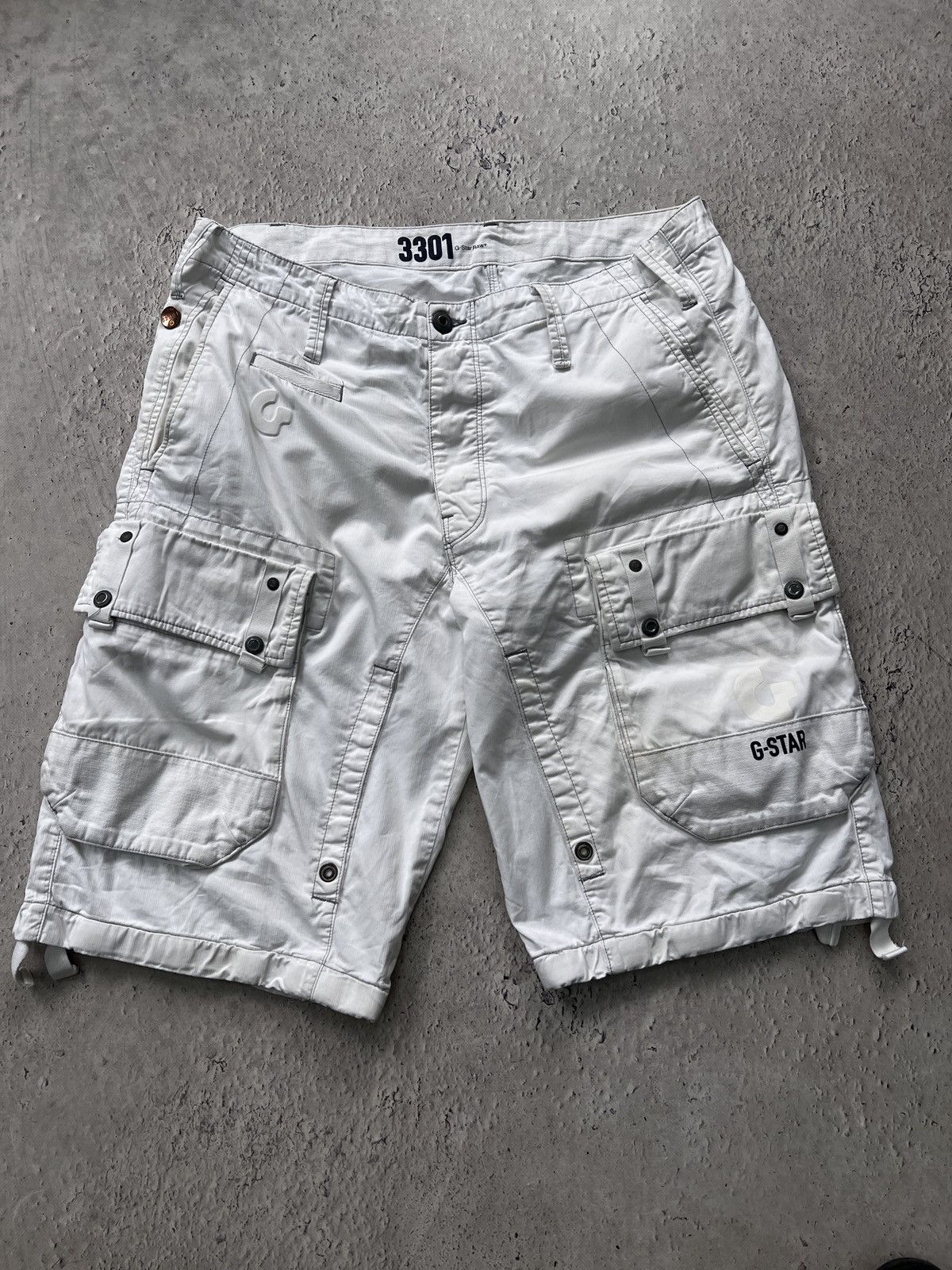 G-Star × Vintage G Star Shorts Cargo Pocket Pants Junya Watanabe style Size US 36 / EU 52 - 1 Thumbnail