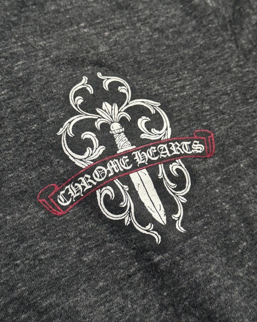 Chrome Hearts Camo Dagger V-Neck