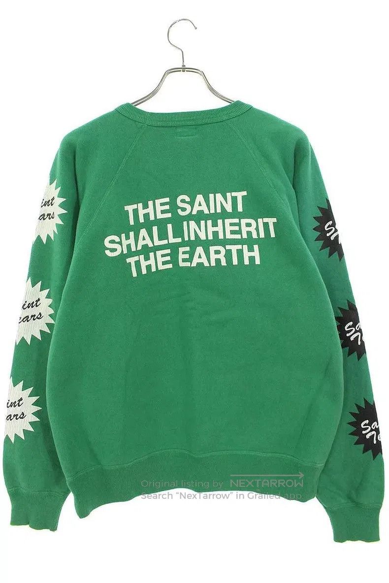 Saint Michael Saint Michael Distressed long-sleeved sweatshirts Size US M / EU 48-50 / 2 - 2 Thumbnail