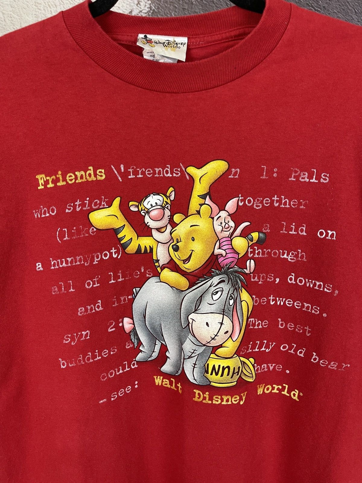 Disney Disney Winnie the Pooh Friends vintage 90s made in USA tee Size US L / EU 52-54 / 3 - 4 Thumbnail