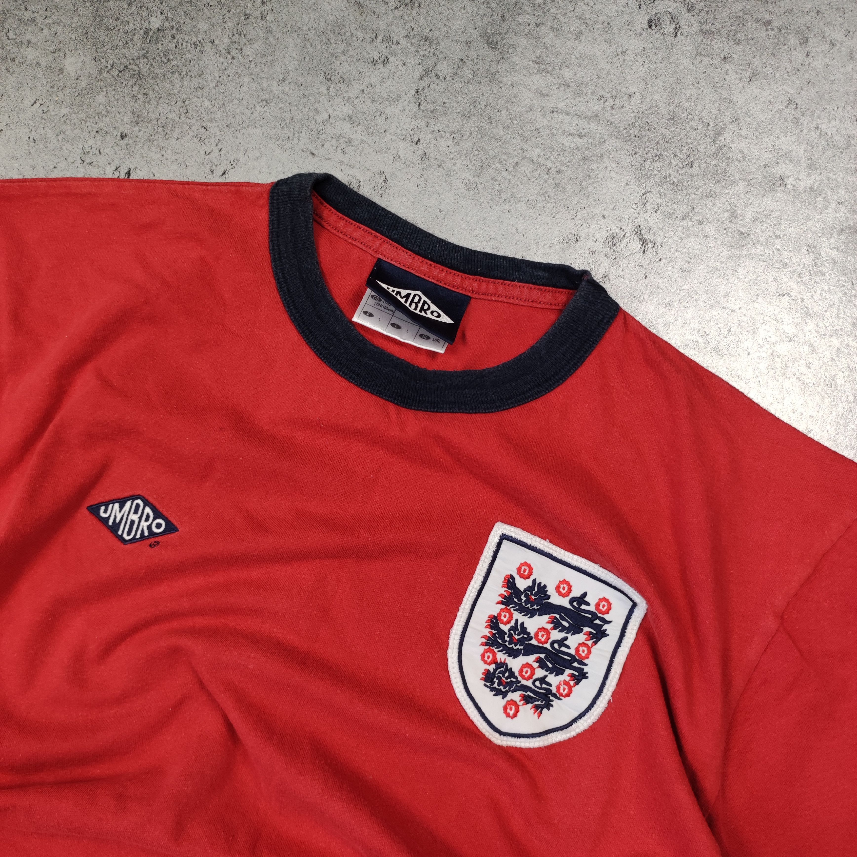 Vintage Vintage RARE 90s Umbro Retro England National Team Kit Size US L / EU 52-54 / 3 - 4 Thumbnail