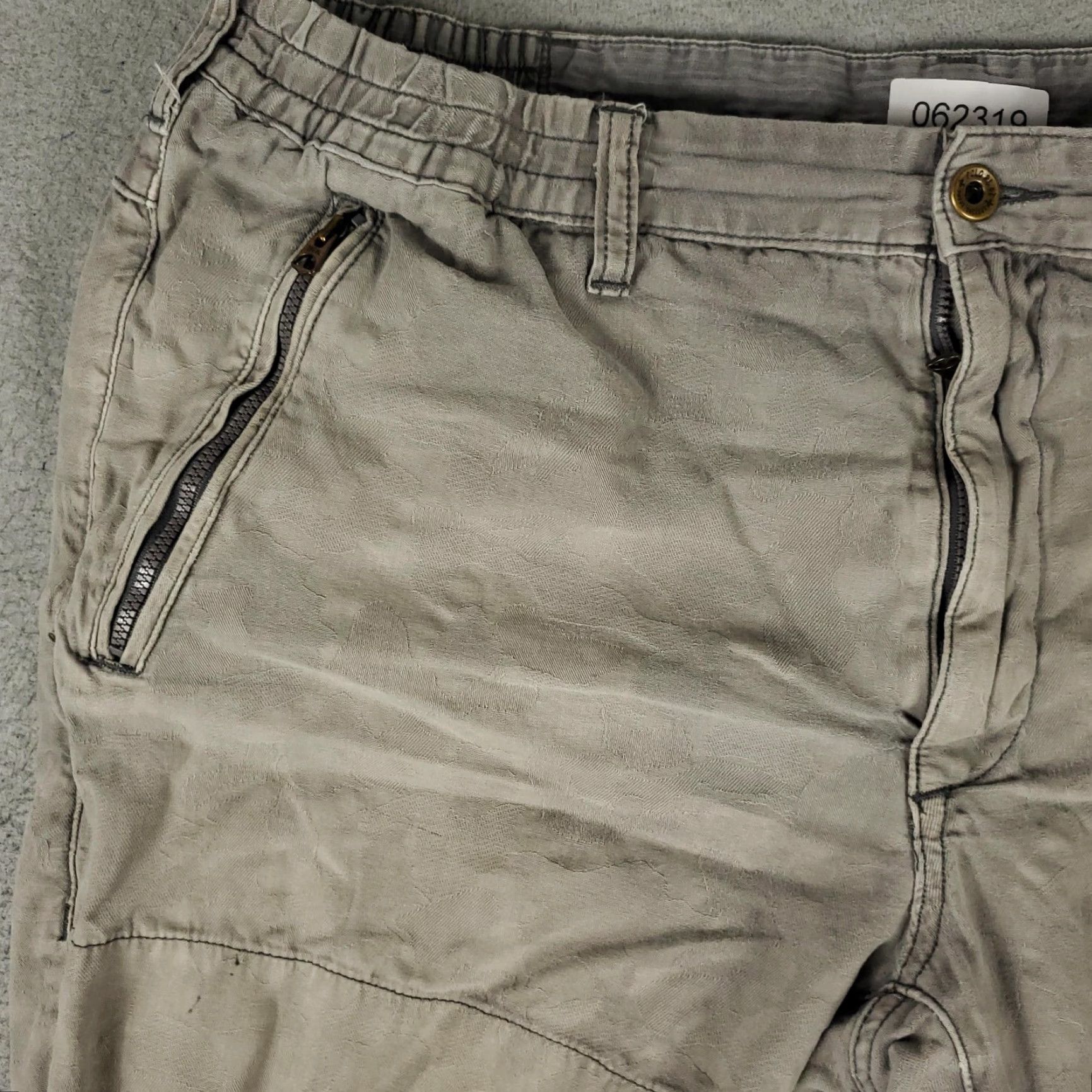 Polo Ralph Lauren VINTAGE Ralph Lauren Jogger Pants Mens 40x32 Gray Cotton Casual Travel Slim Fit Size US 40 / EU 56 - 2 Thumbnail