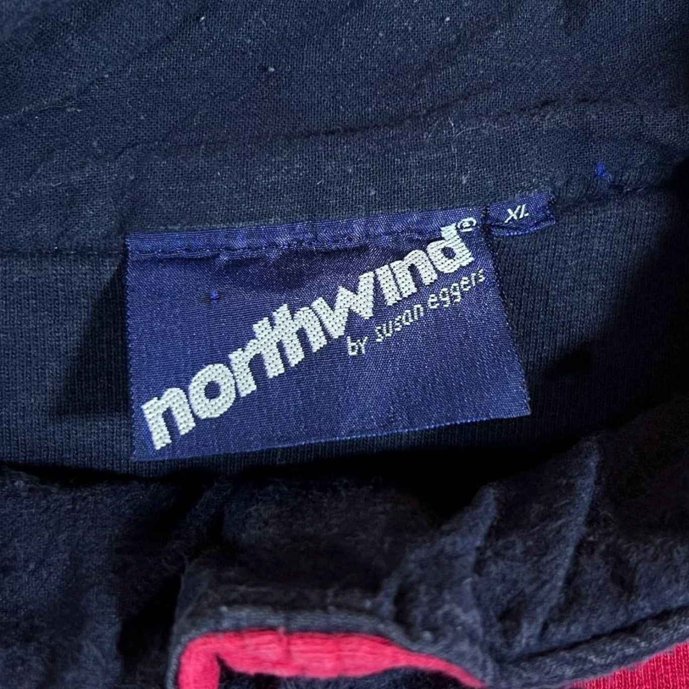 Vintage VINTAGE Northwind By Susan Eggers Red Heavyweight Cotton Mock Neck Sweatshirt XL Mens Size US XL / EU 56 / 4 - 5 Thumbnail