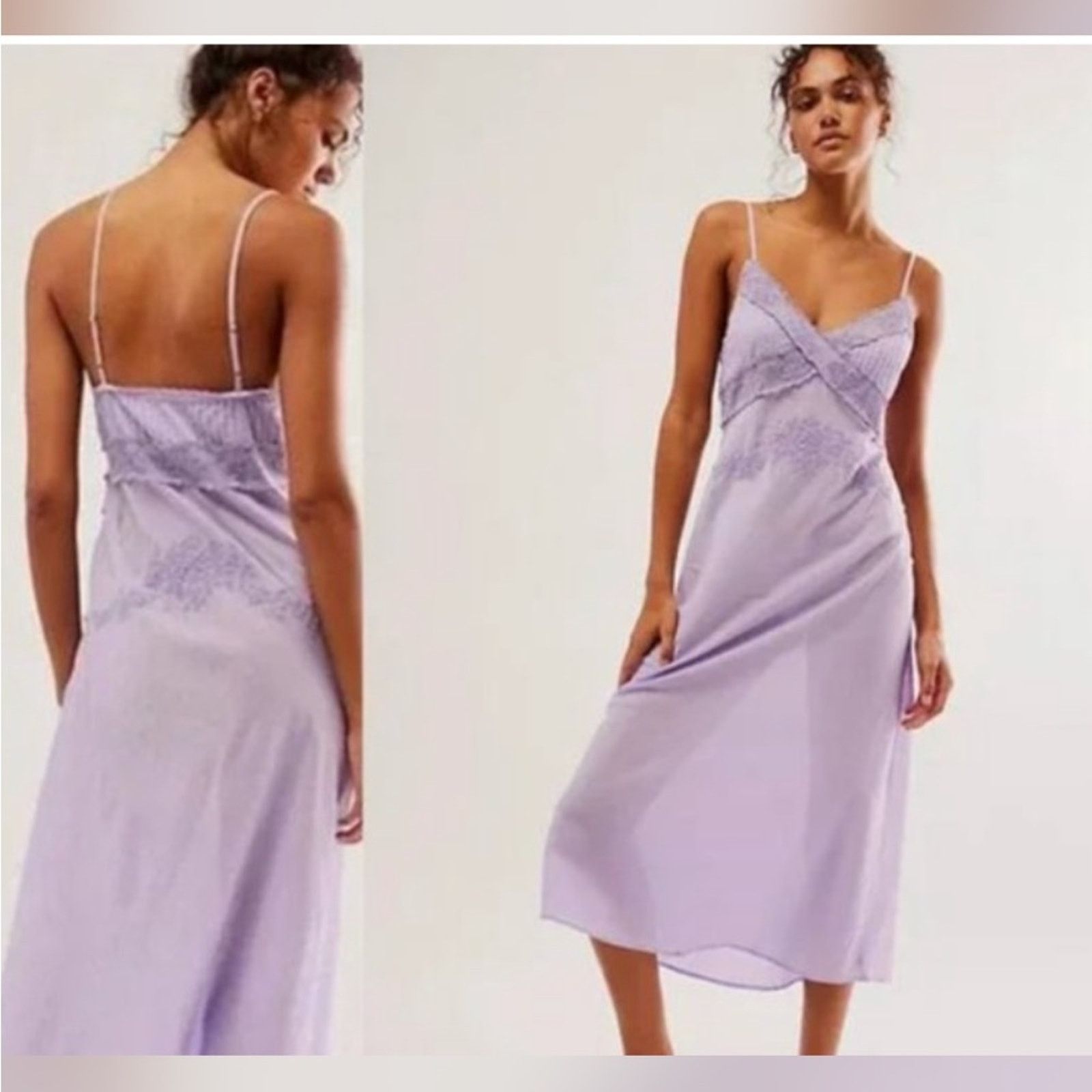 Free People NWOT free people goin steady slip dress Size S / US 4 / IT 40 - 1 Thumbnail
