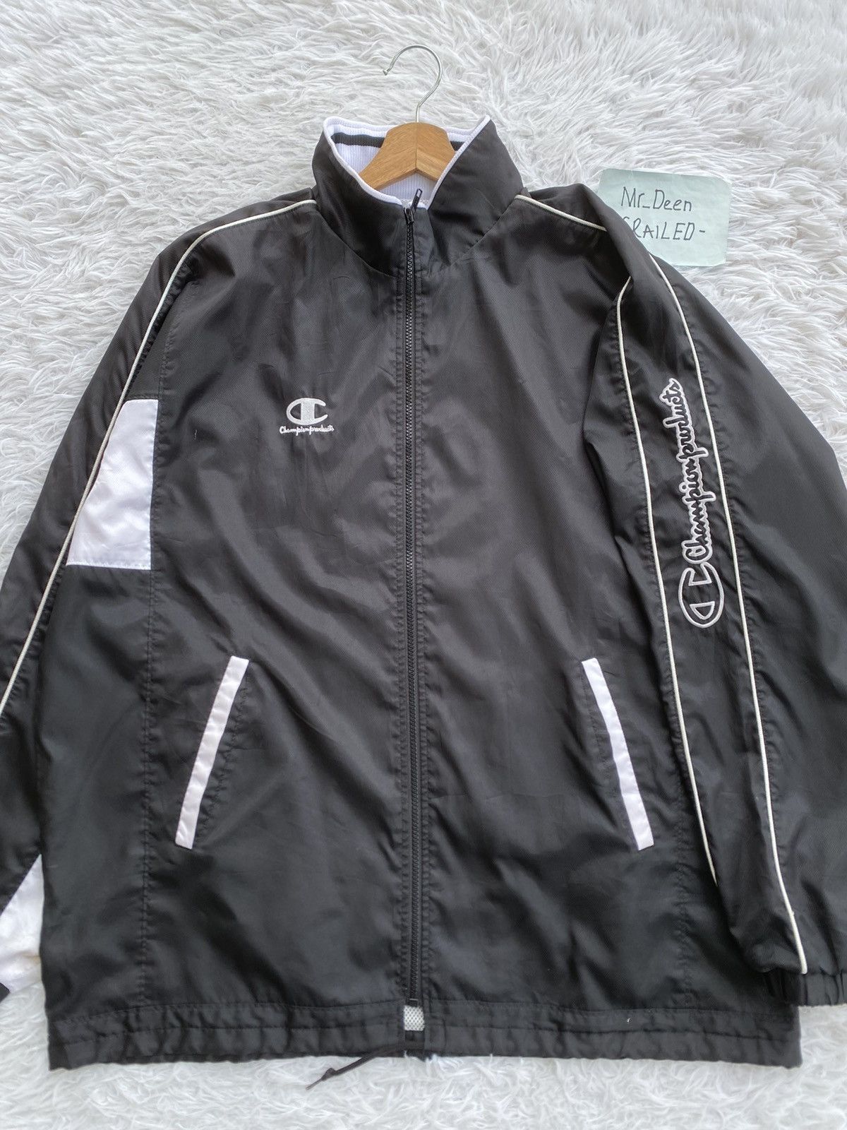 Champion Rare Vintage Champions Windbreaker/ Jacket Size US XL / EU 56 / 4 - 4 Thumbnail