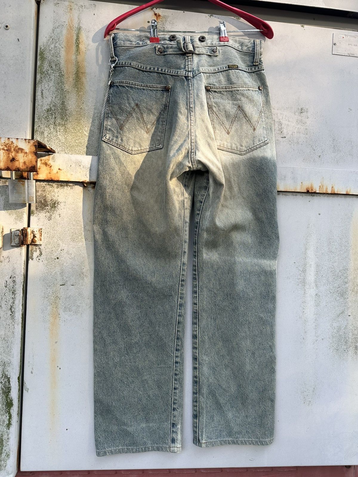 Wrangler 👹 Vintage Wrangler Washed Baggy Jeans Size US 30 / EU 46 - 8 Thumbnail